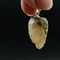 Phenakite Phenacite Crystal Silver Pendant From Nigeria - 1.1" - 3.0 Grams