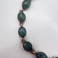 Grandidierite Bracelet Blue Green Gemstone Silver Link Bracelet Minimalist Jewelry Gift