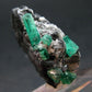 Emerald Beryl Crystals On Matrix From Colombia - 1.9"