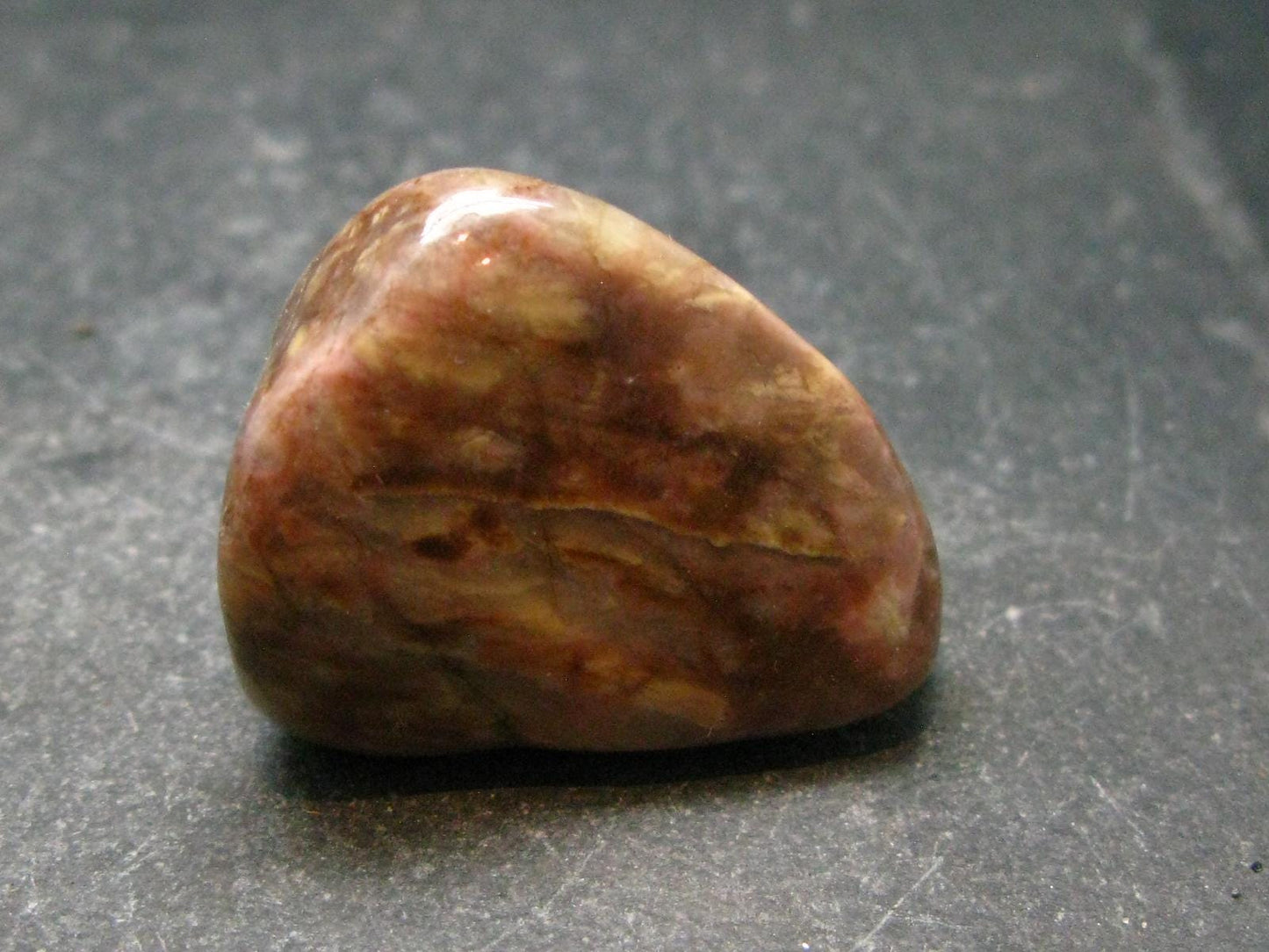 Rare Bustamite Tumbled Stone from South Africa - 1.1" - 12.71 Grams
