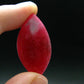 Extremely Rare Gem Rhodonite Cabochon From Brazil - 35.55 Carats