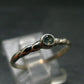Genuine Alexandrite Gem Silver Ring From Russia - Size 6.25 - 0.91 Grams