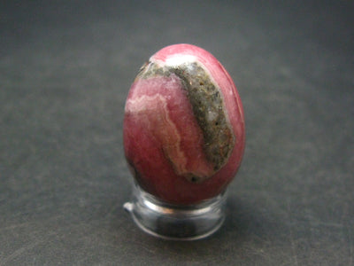 Rhodochrosite Egg from Argentina - 1.0" - 18.58 Grams