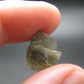 Moldavite Tektite Raw Piece from Czech Republic - 0.5" - 5.25 Carats - 1.05 Grams