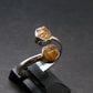 Green Herderite Silver Ring From Brazil - 2.38 Grams - Size 9