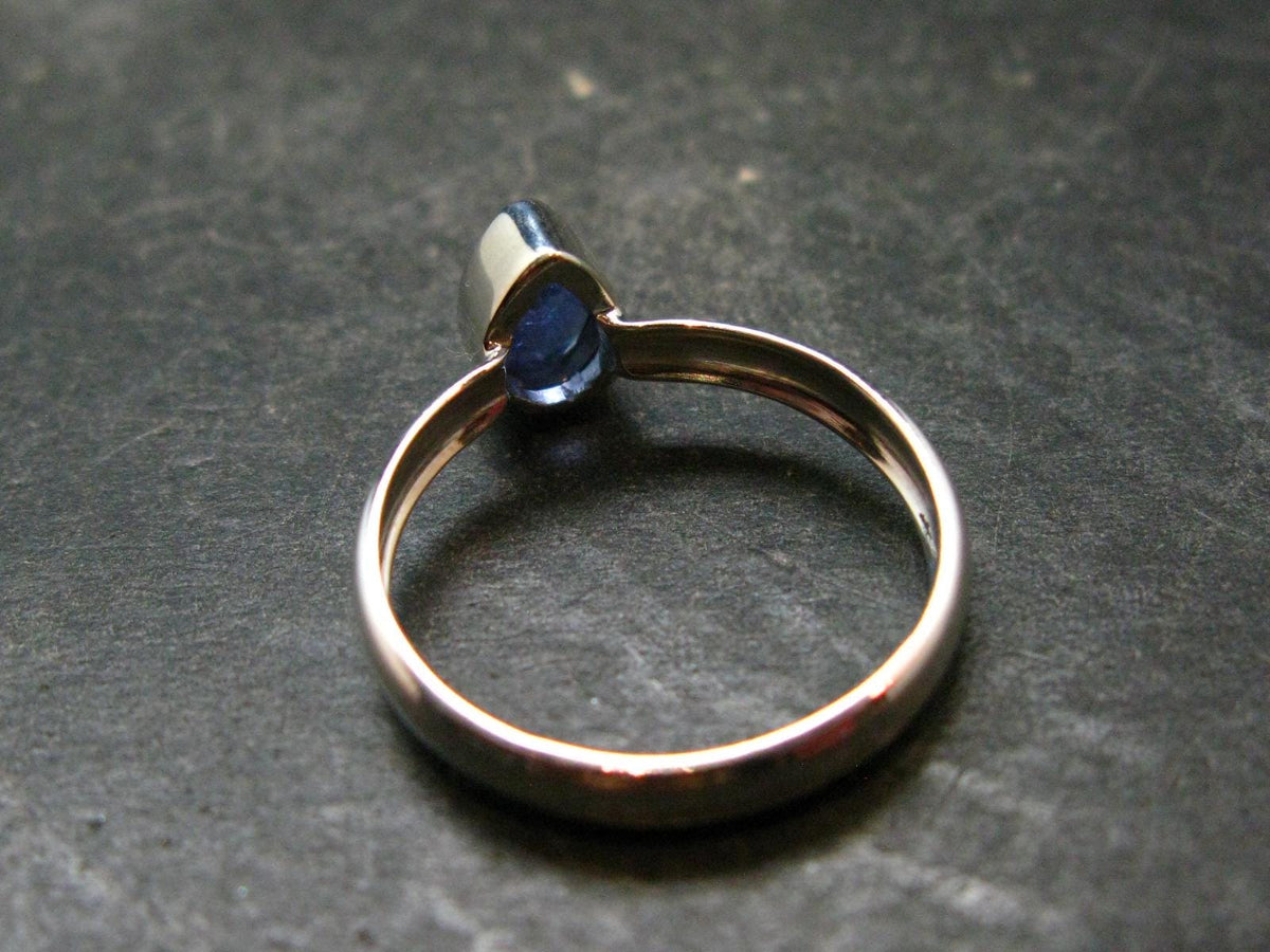 Tanzanite (Zoisite) Sterling Silver Ring - 1.97 Grams - Size 8