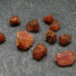 Rare Lot of 10 Pezzottaite Pink Beryl Crystals from Madagascar - 6.17 Carats