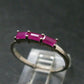 Star Ruby Sterling Silver Ring- Size 8 - 1.71 Grams