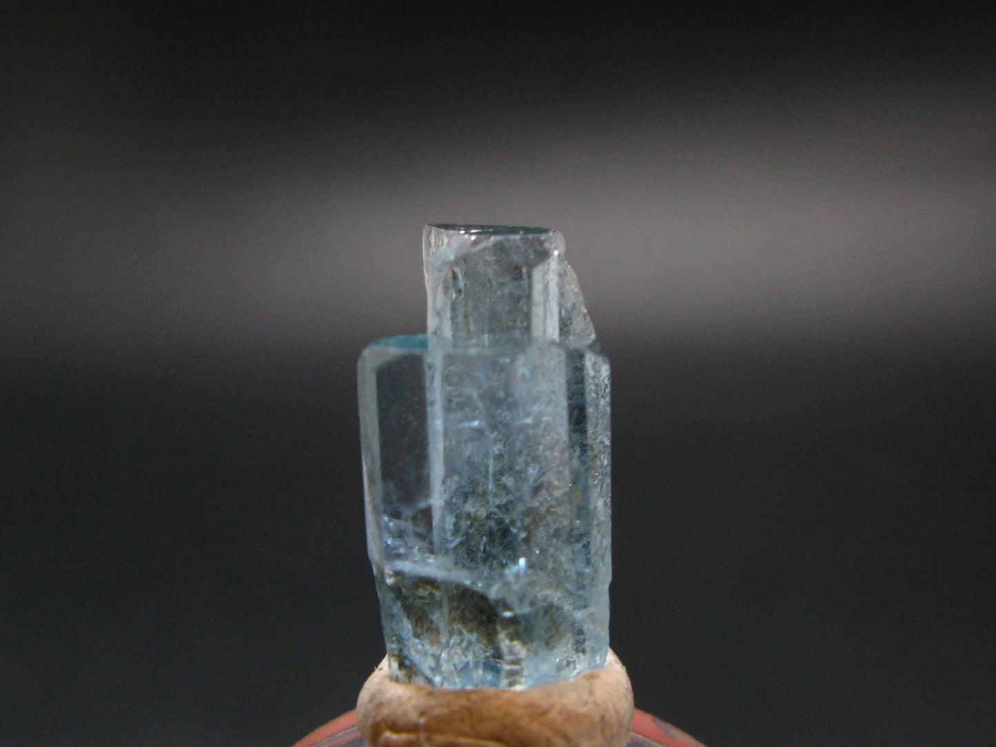 Gem Aquamarine Crystal Blue Beryl From Vietnam - 2.02 Grams - 0.7"