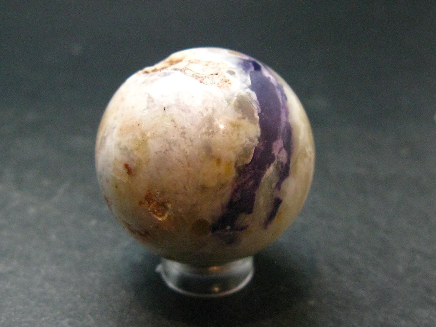 Natural Tiffany Stone Violet Opal polished Sphere Ball from USA - 1.3" - 47.61 Grams