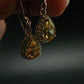 Faceted Golden Yellow Citrine 925 Sterling Silver Drop Earrings - 1.1"