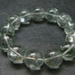 Prasiolite Green Amethyst Genuine Bracelet ~ 7 Inches ~ 17mm Round Beads
