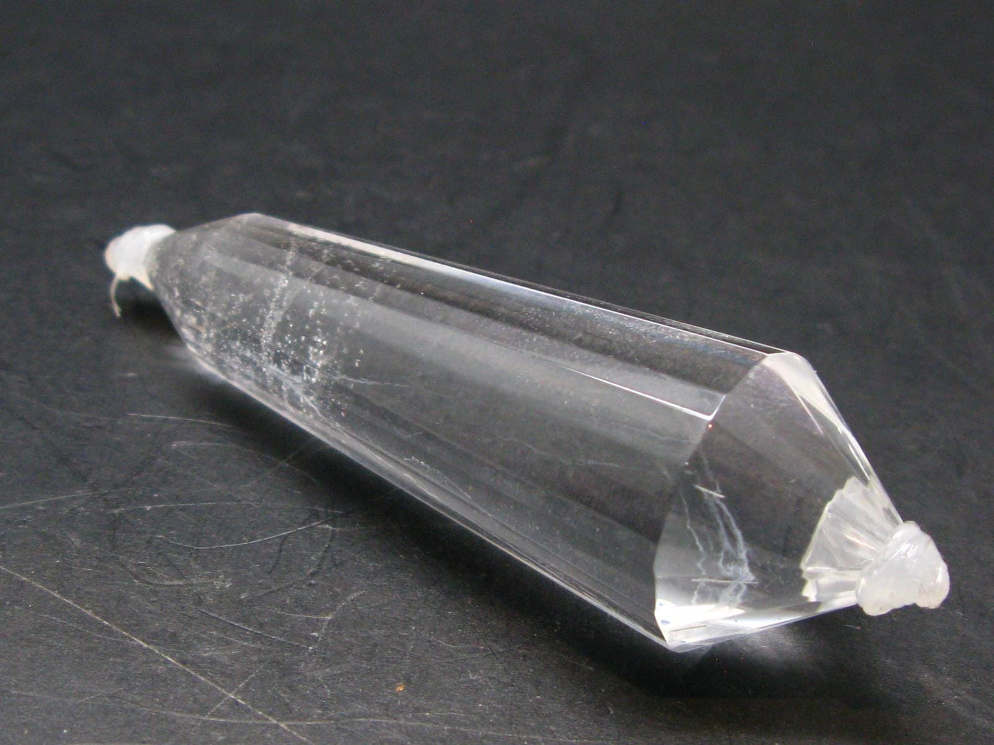 Perfect Quartz Vogel Crystal Healing Wand - 3.1" - 42.28 Grams