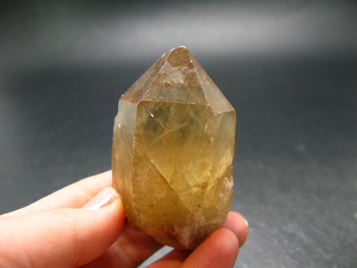 Natural Unheated Citrine Crystal from Congo - 94.69 Grams