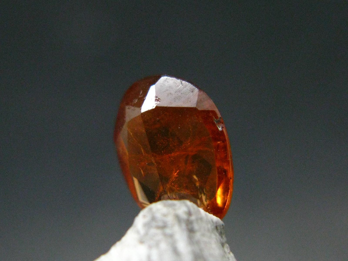 Hessonite Garnet Gem Cut Stone From Sri Lanka - 1.41 Carats