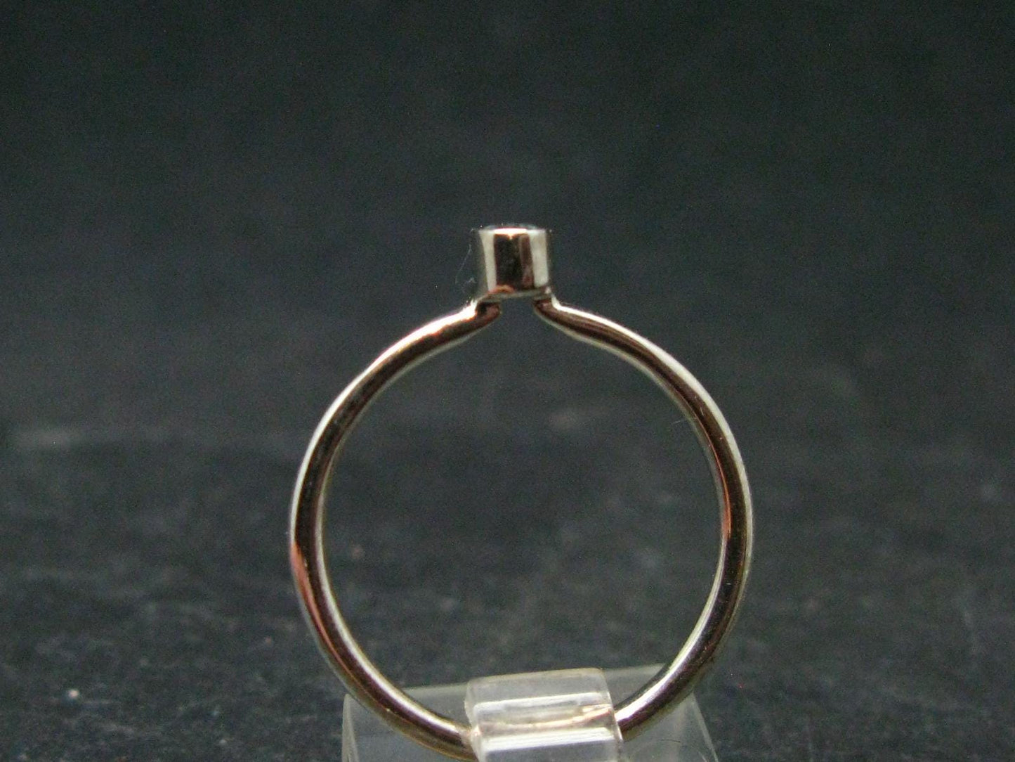 Genuine Alexandrite Gem Silver Ring From Russia - Size 7 - 1.52 Grams