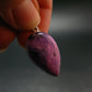 Rare Silver Stichtite Pendant from Australia - 1.1"