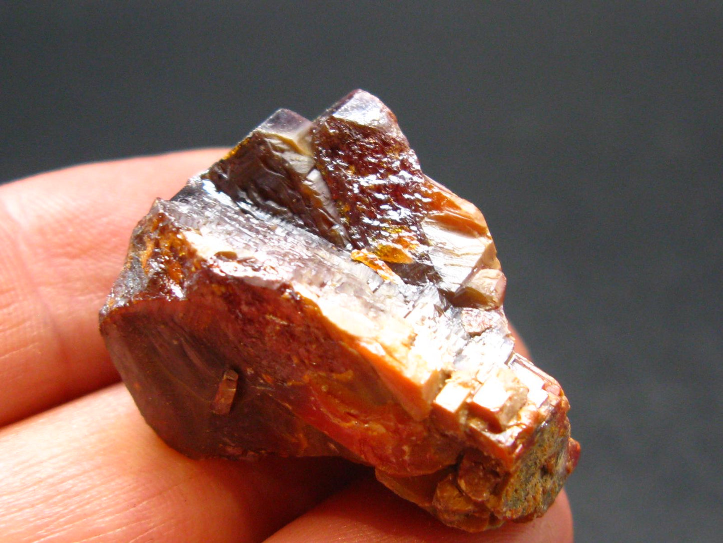 Vanadinite Crystal From Morocco - 1.1" - 26.69 Grams