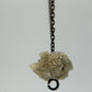 Raw Herderite Crystal Threader Earrings in Sterling Silver - 2.68g