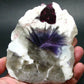 Stunning Tourmaline & Lepidolite in Quartz Slice From Russia - 4.6"
