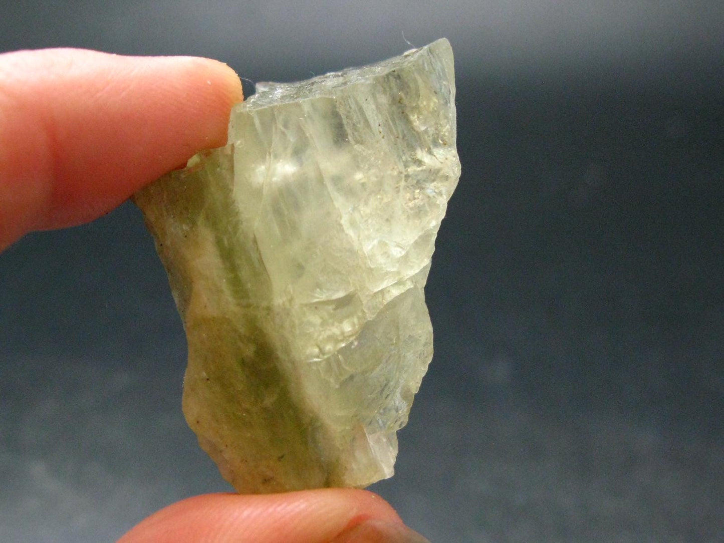 Gem Green Hiddenite Spodumene Crystal From Brazil - 1.6" - 22.65 Grams