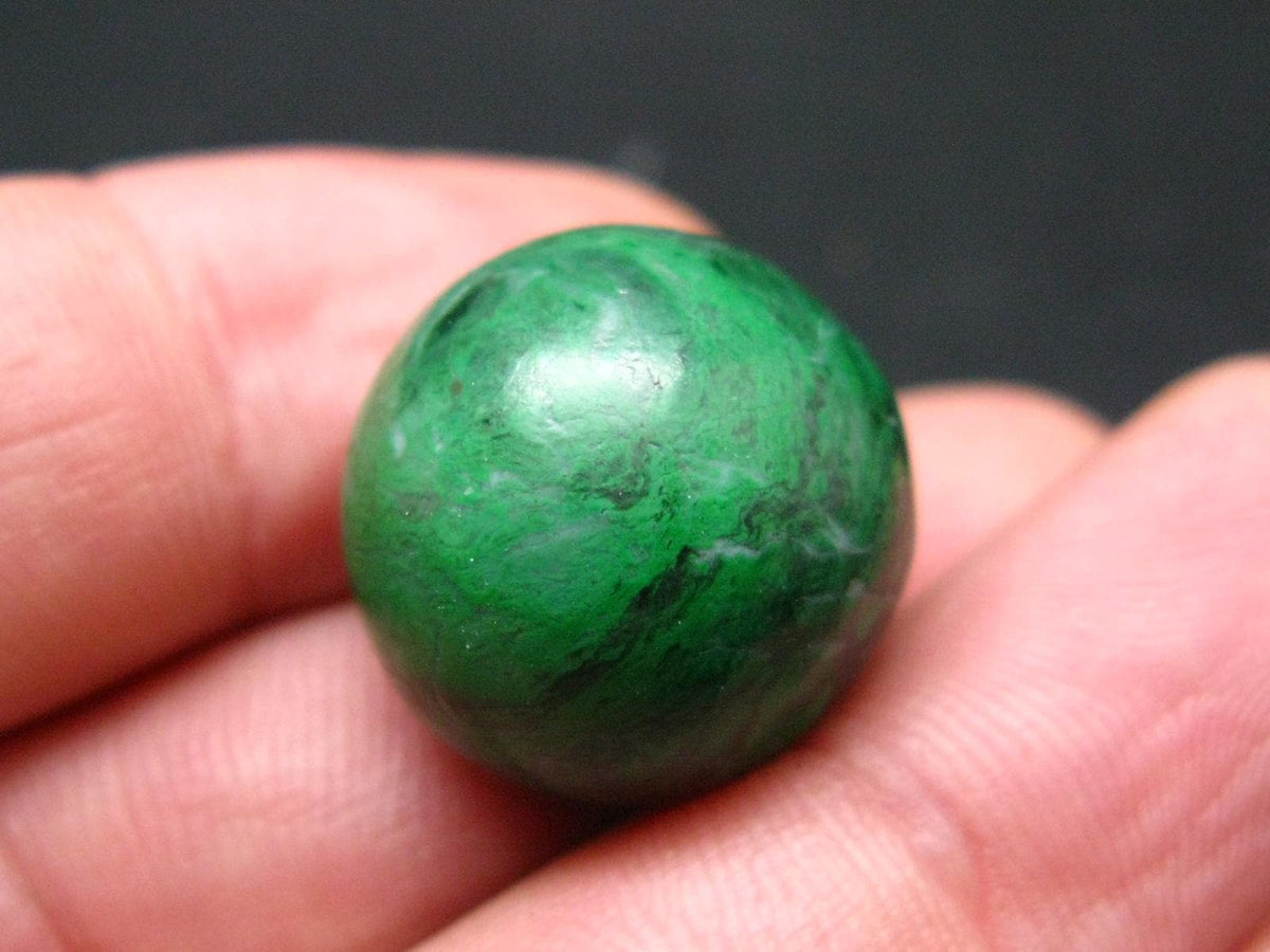 Extremely Rare Natural Maw Sit Sit Ball Sphere from Myanmar 0.7" - 9.09 Grams