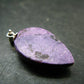 Rare Silver Stichtite Pendant from Australia - 1.1"