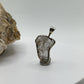 Herderite Crystal Pendant in Sterling Silver – Natural Gemstone - 1.71g