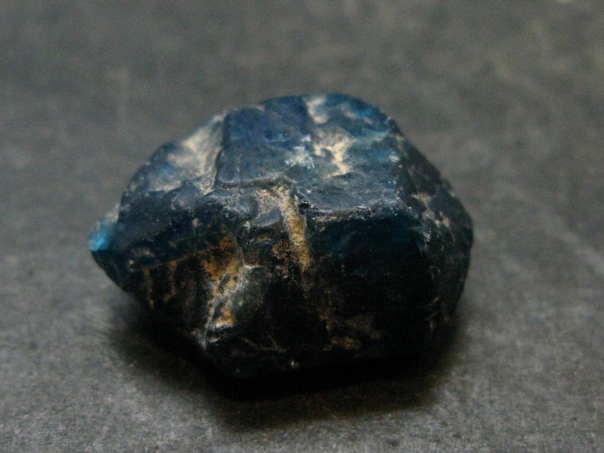 Large Neon Blue Apatite Crystal From Brazil - 0.9" - 6.11 Grams
