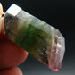 Gem Watermelon Tourmaline Crystal Silver Pendant From Brazil - 1.9" - 13.89 Grams