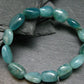 Rare Grandidierite Genuine Bracelet ~ 7 Inches ~ 15mm Tumbled Beads