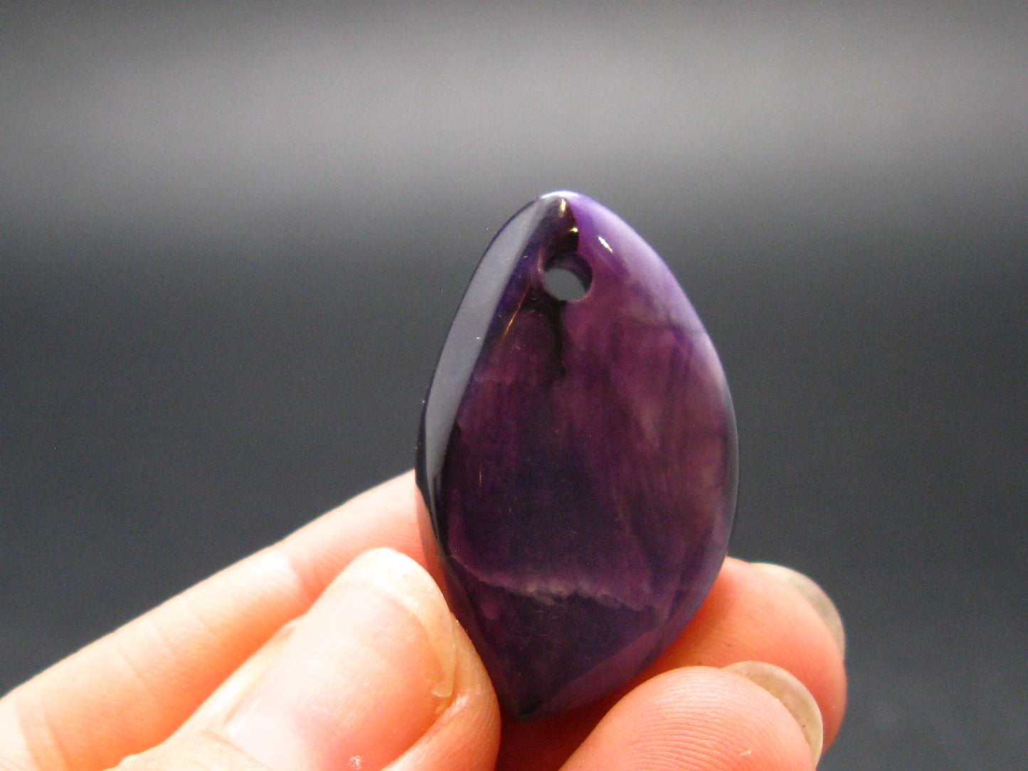Sugilite Metal Free Pendant From South Africa - 1.1" - 8.35 Grams