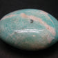 Rich Green Amazonite Tumbled Stone From Madagascar - 2.0"