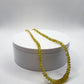 Natural Chrysoberyl, Gemstone Beaded Necklace, Faceted Crystal Strand, Minimalist Jewelry Gift for Her