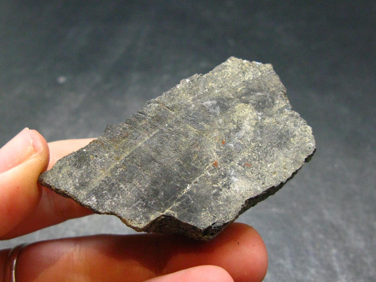 Rare Nuumite Nuummite Raw Piece From Greenland - 36.52 Grams - 2.1"