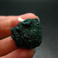 Dioptase Crystal Silver Pendant from Congo - 6.03 Grams - 1.1"