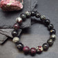 Eudyalite Eudialyte & Aegerine Genuine Bracelet ~ 7 Inches ~ 10mm Round Beads