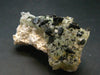 Babingtonite with Quartz Cluster From China - 3.6"