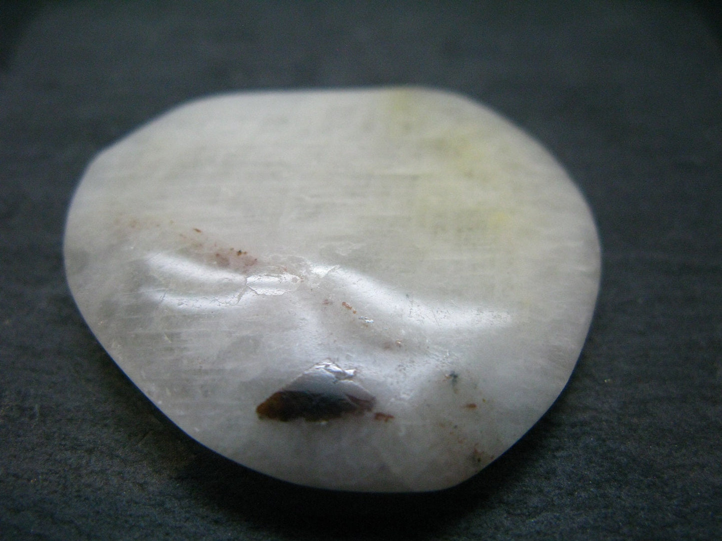 Rare Cryolite Tumbled Stone From Greenland - 1.7" - 24.72 Grams
