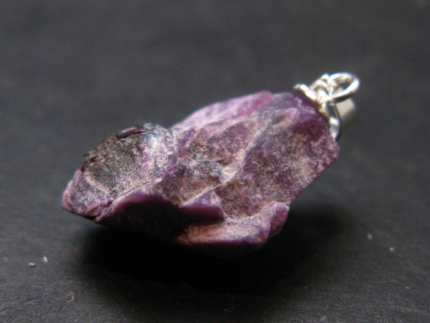 Sugilite Silver Pendant From South Africa - 1.0" - 2.5 Grams