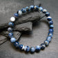 Dianite (Blue Jade) Genuine Bracelet ~ 7 Inches ~ 6mm Round Beads