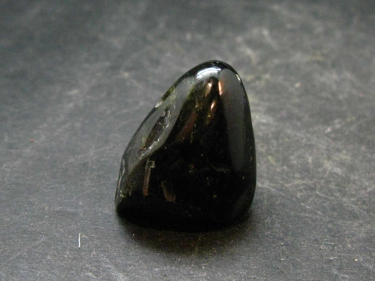 Nice Rare Terminated Epidote Crystal Metal Free Pendant From Peru - 1.0" - 13.40 Grams