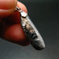 Muonionalusta Meteorite Silver Pendant from Sweden - 1.3" - 5.96 Grams