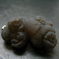 Truffle Chalcedony!! Spheroidal Chalcedony Nodules Crystal Silver Pendant From Morocco - 1.7"