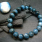 Blue Ice Glacierite Genuine Bracelet ~ 7 Inches ~ 10mm Round Beads