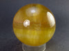 Yellow Fluorite Crystal Sphere From China - 2.1" - 228 Grams