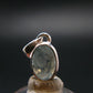 Stunning Genuine Faceted Aquamarine Gem Sterling Silver Pendant From Brazil - 0.7"