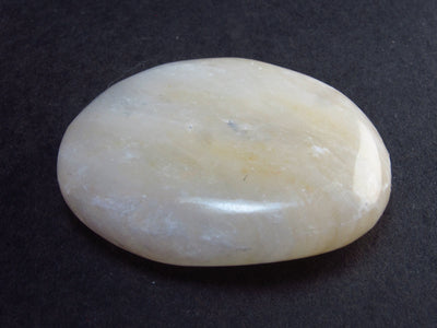 Rare White Barite Tumbled Stone From Norway - 1.7" - 39.3 Grams