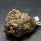 Fire Agate Silver Pendant From Mexico - 1.0" - 3.06 Grams