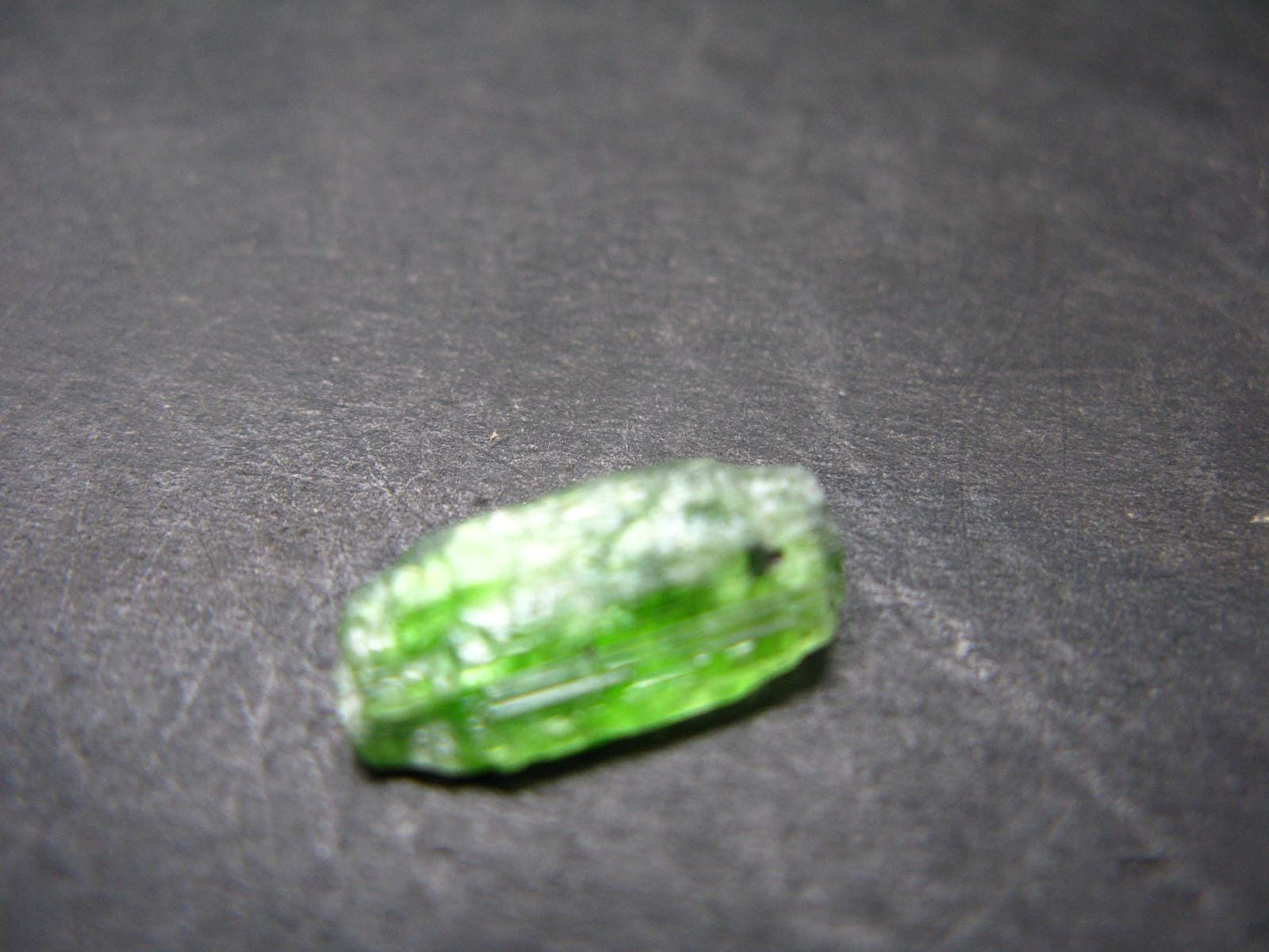 Rare Neon Tremolite Crystal from Tanzania - 0.6" - 3.95 Carats